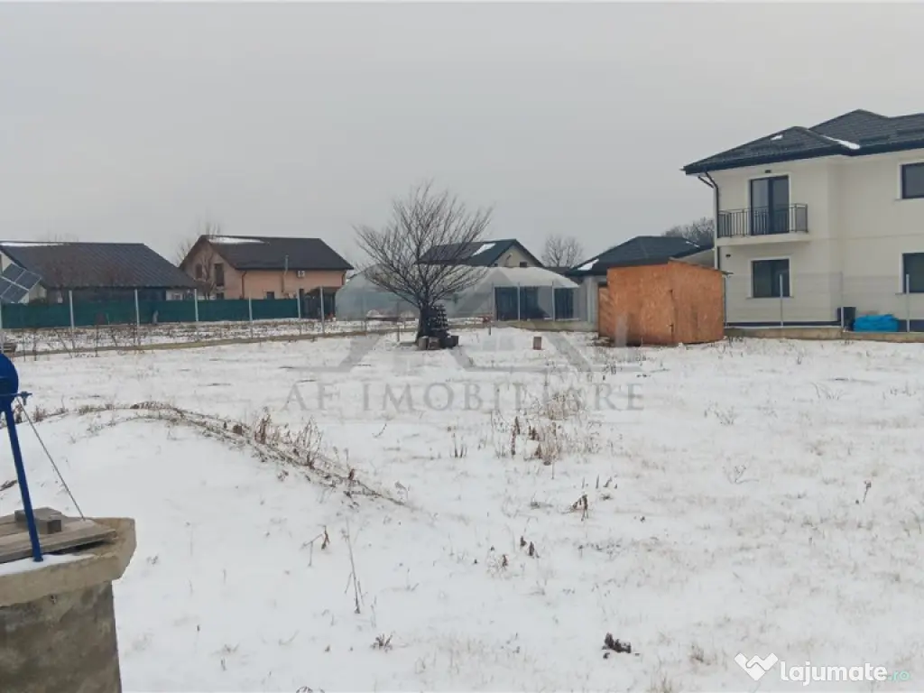 Valea Ursului langa padure TEREN 912mp lot pentru casa in 