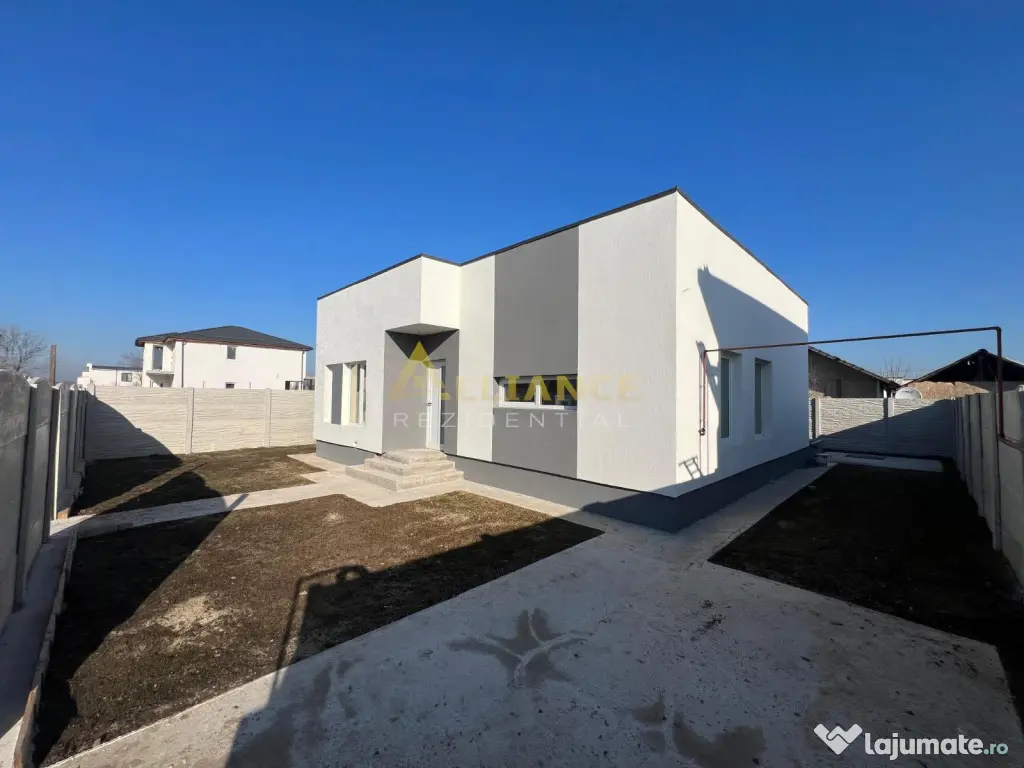 Casa individuala - 3 camere - 2 bai -310 mp teren 