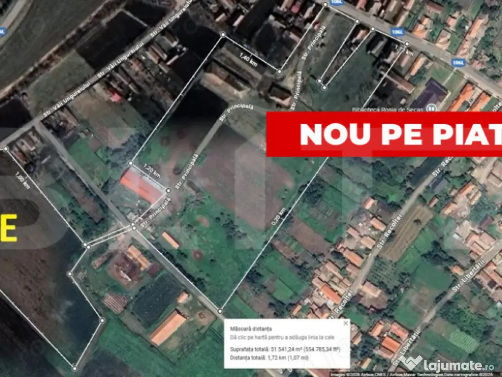 OPORTUNITATE INVESTIȚIE – 5 HECTARE LA PREȚ IMBATABIL |