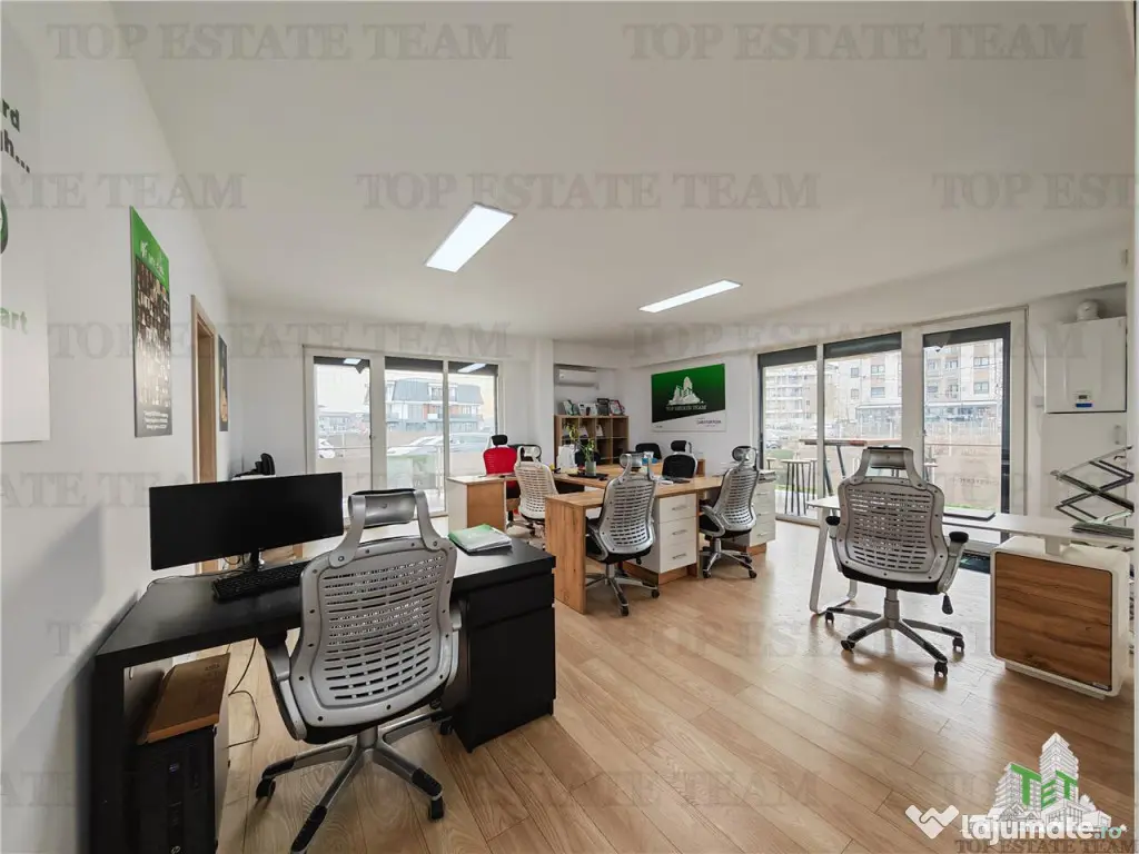 Spatiu comercial parter, 88 mp terasa 27 mp, constructie 2 