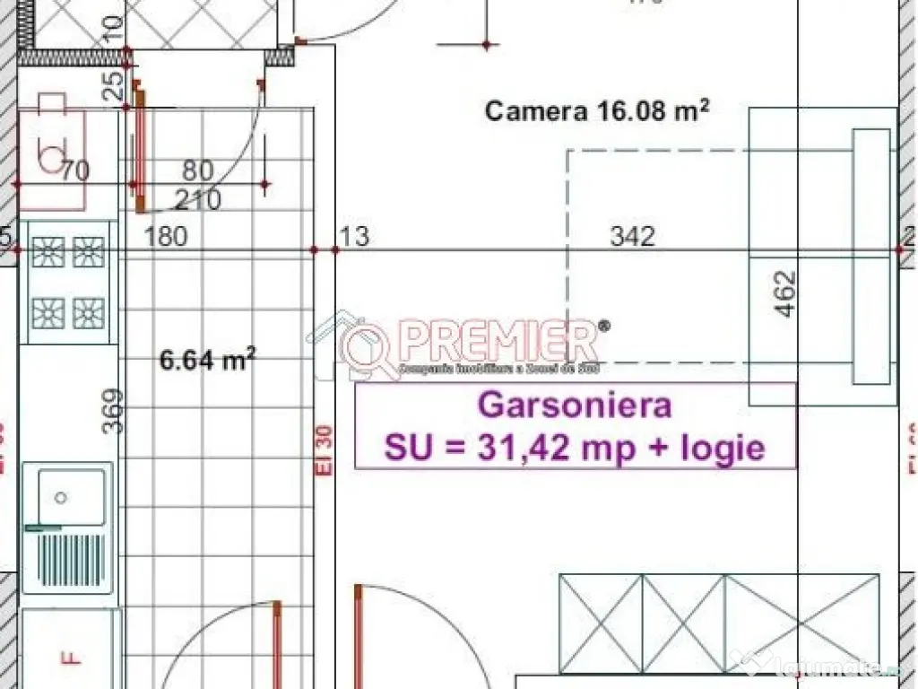 Aparatorii Patriei - garsoniera in rate la dezvoltator 