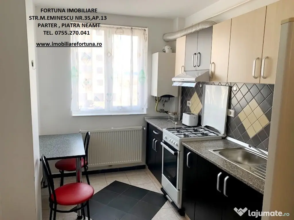 Apartament 2 camere,mobilat si utilat, etaj 2,in bloc nou -Cartier Tei