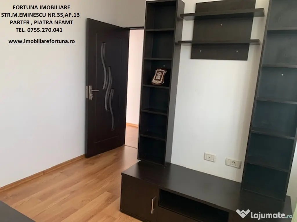 Apartament 2 camere,mobilat si utilat, etaj 2,in bloc nou -Cartier Tei