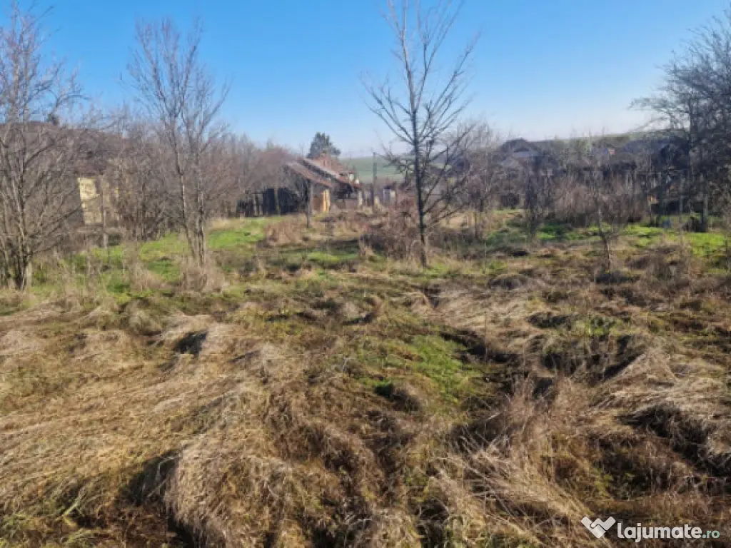 Teren 1528 mp cu casă de vânzare în centrul Gherceștiulu