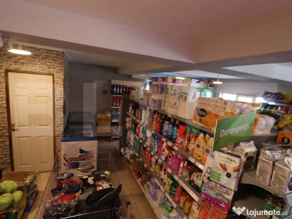 Spațiu comercial + teren, 163 mp utili, 983 mp, zona Exteri 