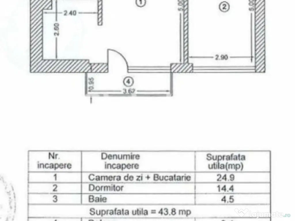 Apartament 2 Camere 47 MP | Sisesti | Baneasa | Bloc nou 202 