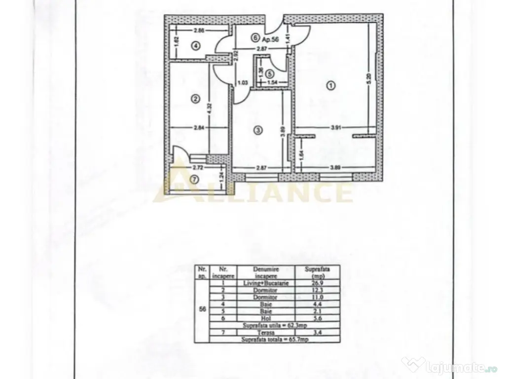 [Metrou 4 min] Apartament 3 camere | Mobilat si Utilat 