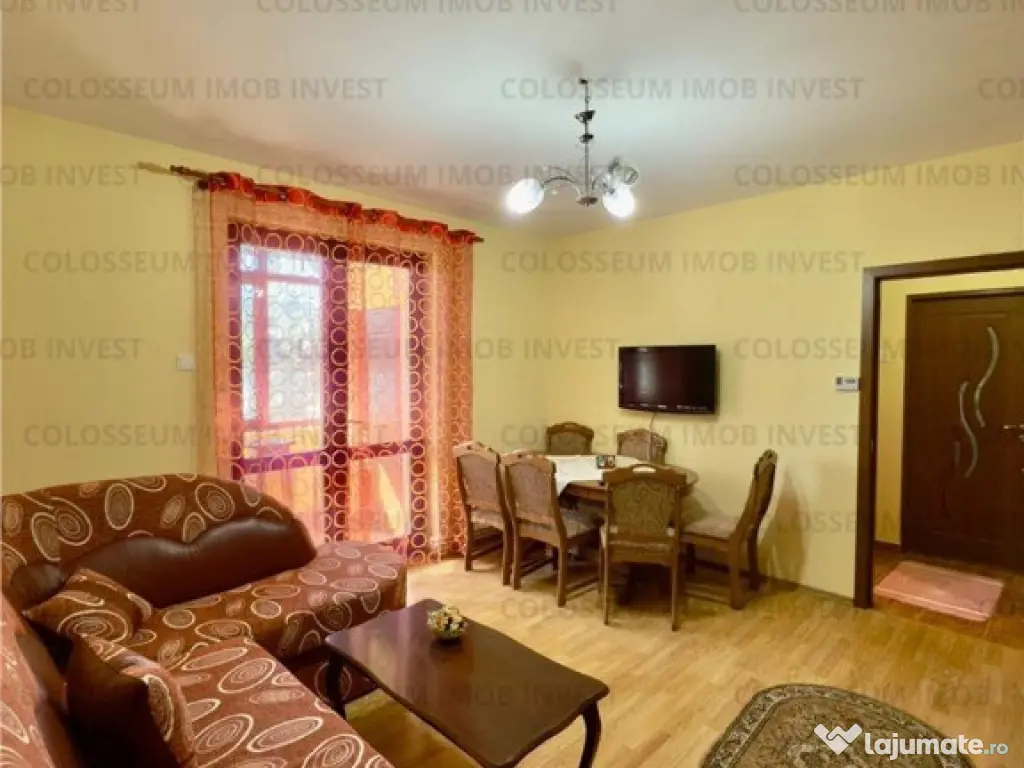 COLOSSEUM: Apartament 2 +1 camere renovat mobilat utilat Piata Astra