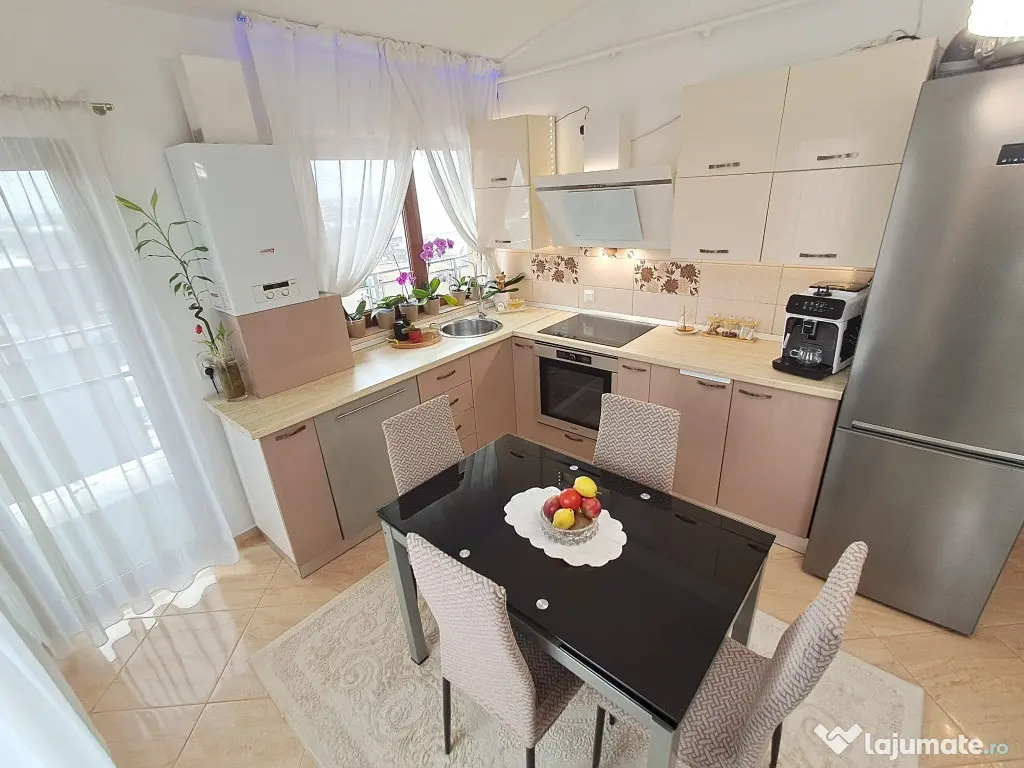 Apartament 3 camere finisaje moderne, parcare privata Apahida 