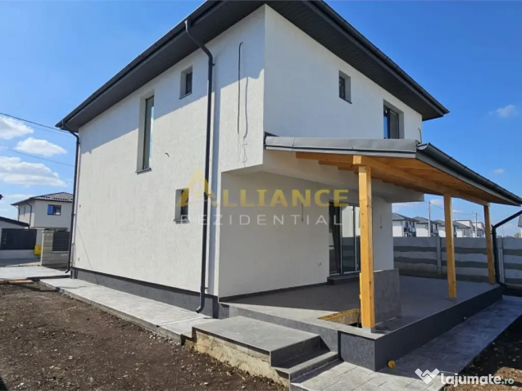Casa Individuala - 4 camere 2 bai - 330mp teren - 12 min met