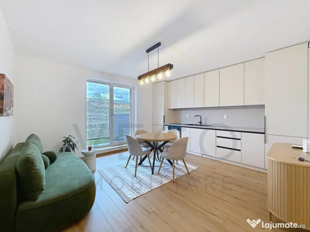 Apartament nou 2 camere, terasa 23 mp, garaj, Beta Residence 