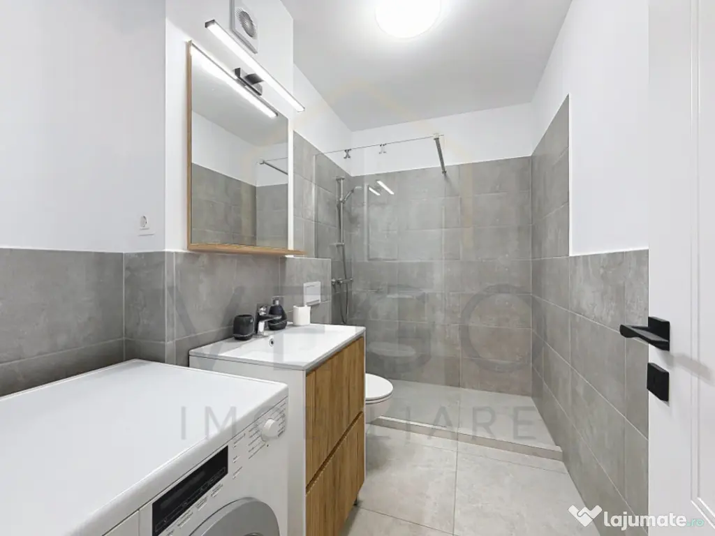 Apartament nou 2 camere, terasa 23 mp, garaj, Beta Residence 
