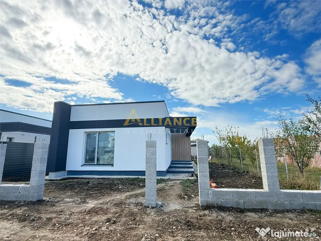 Casa individuala - 3 cam - 2 bai - 100 mp utili 