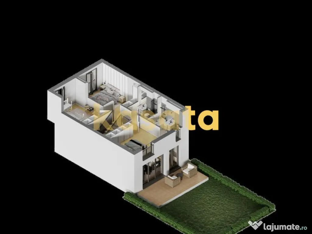 Vila Stefanestii de Jos I 4 camere I 101 utili I Duplex 