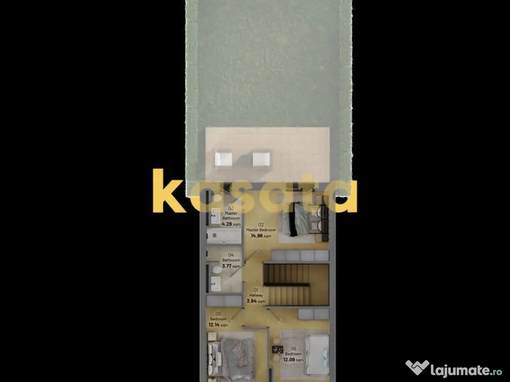 Vila Stefanestii de Jos I 4 camere I 101 utili I Duplex 