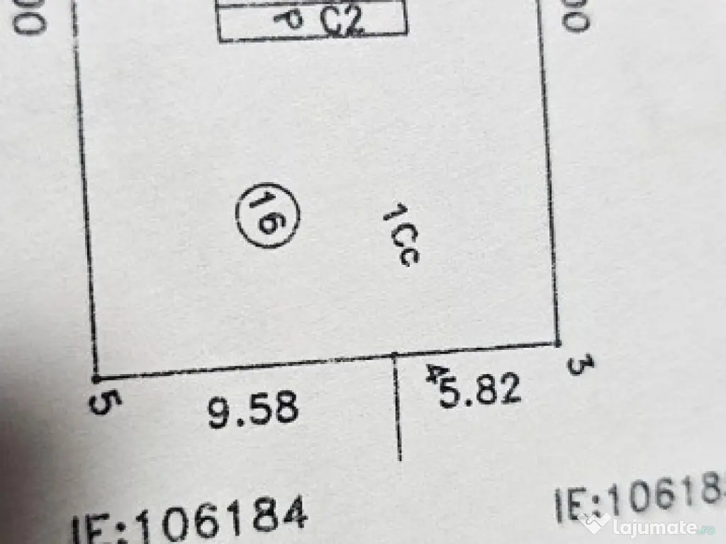 Techirghiol , teren intravilan cu o casuta de vacanta 