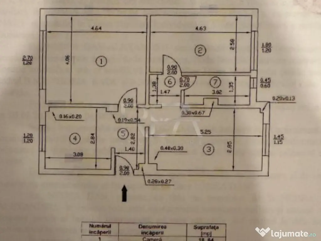 3 camere- Decomandat- Petre Ispirescu 