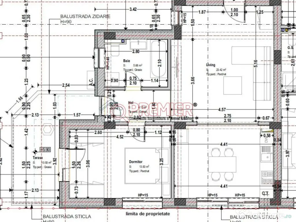 UNIRII CANTEMIR - 2 camere - Bloc NOU Boutique 