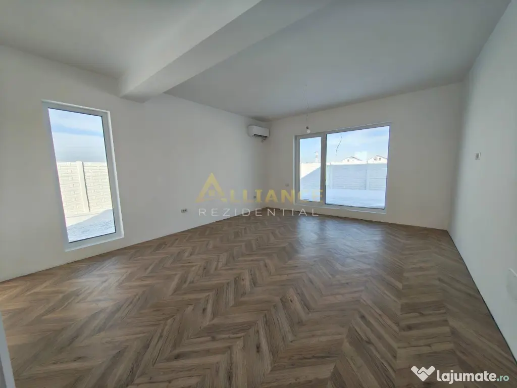 Casa individuala parter - 3 camere - 2 bai - 300 mp teren