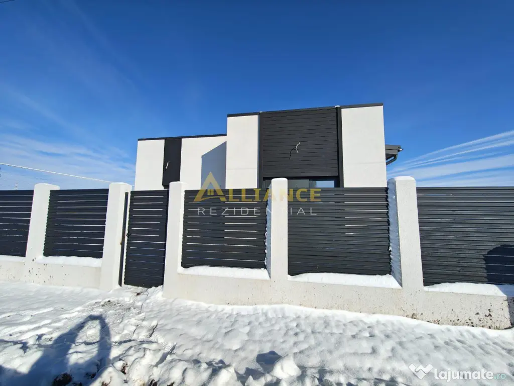 Casa individuala parter - 3 camere - 2 bai - 300 mp teren