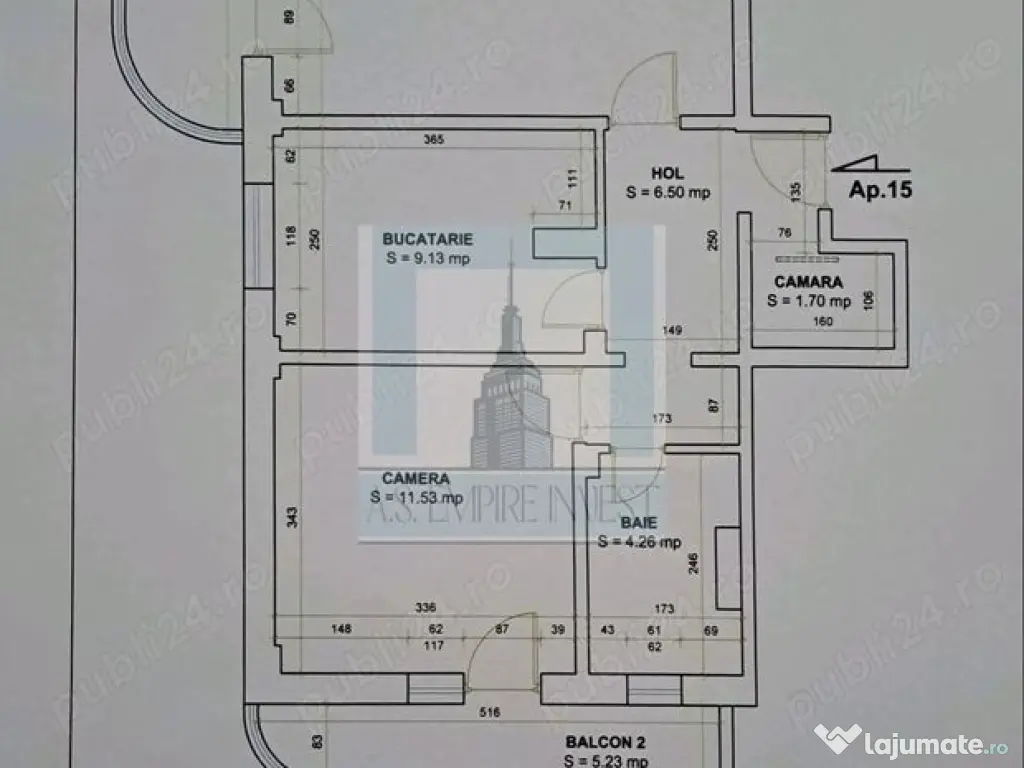 Apartament 2 camere, decomandat, zona Făget - str. Aurel...