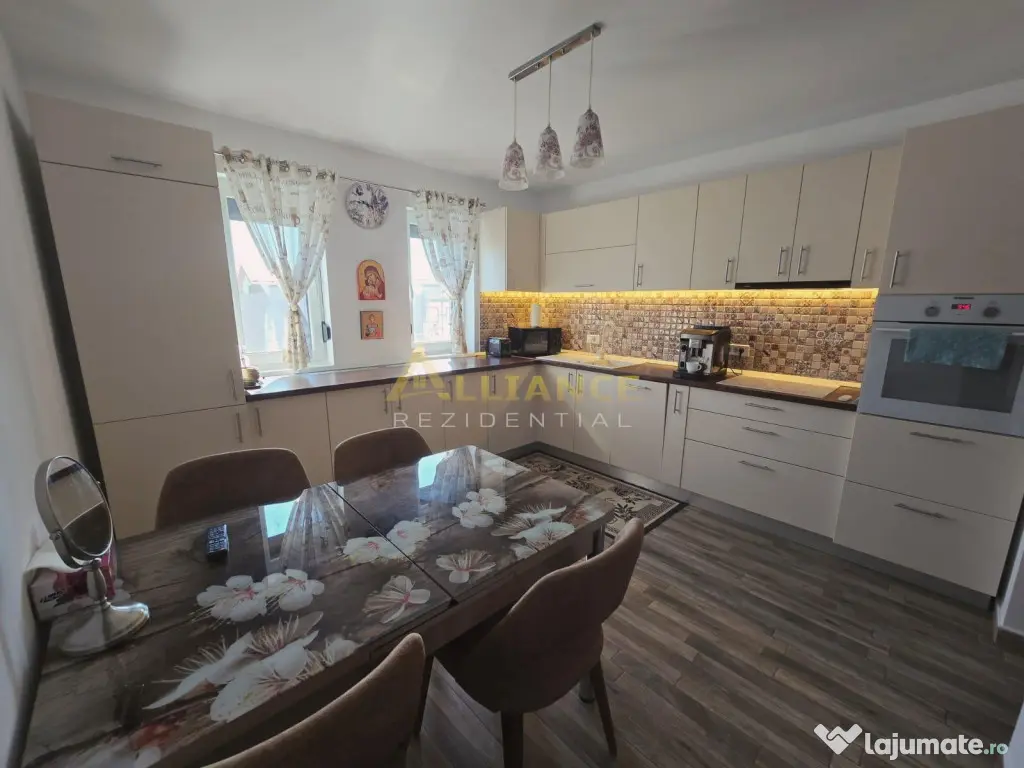 Casa individuala mobilata utilata - 3 camere 1 baie - teren