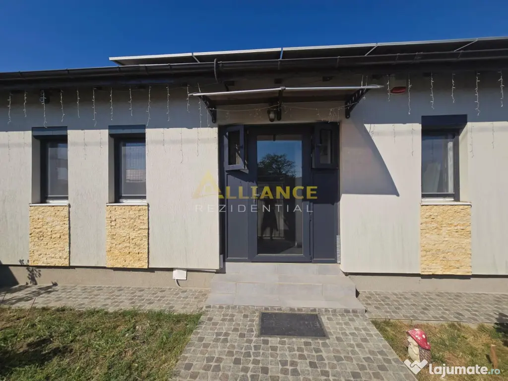 Casa individuala mobilata utilata - 3 camere 1 baie - teren