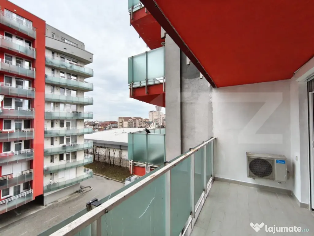 Studio de inchiriere, etaj 3, balcon - Ared