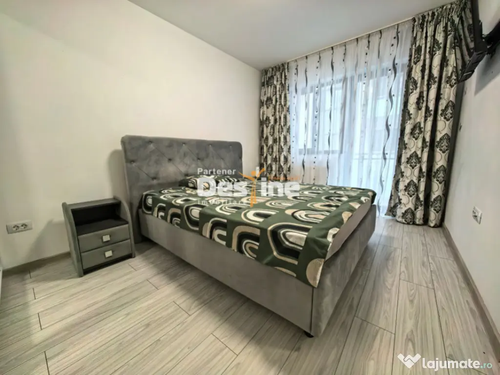 Apartament 1 camera 42 mp etaj 1 mobilat și utilat balcon P 