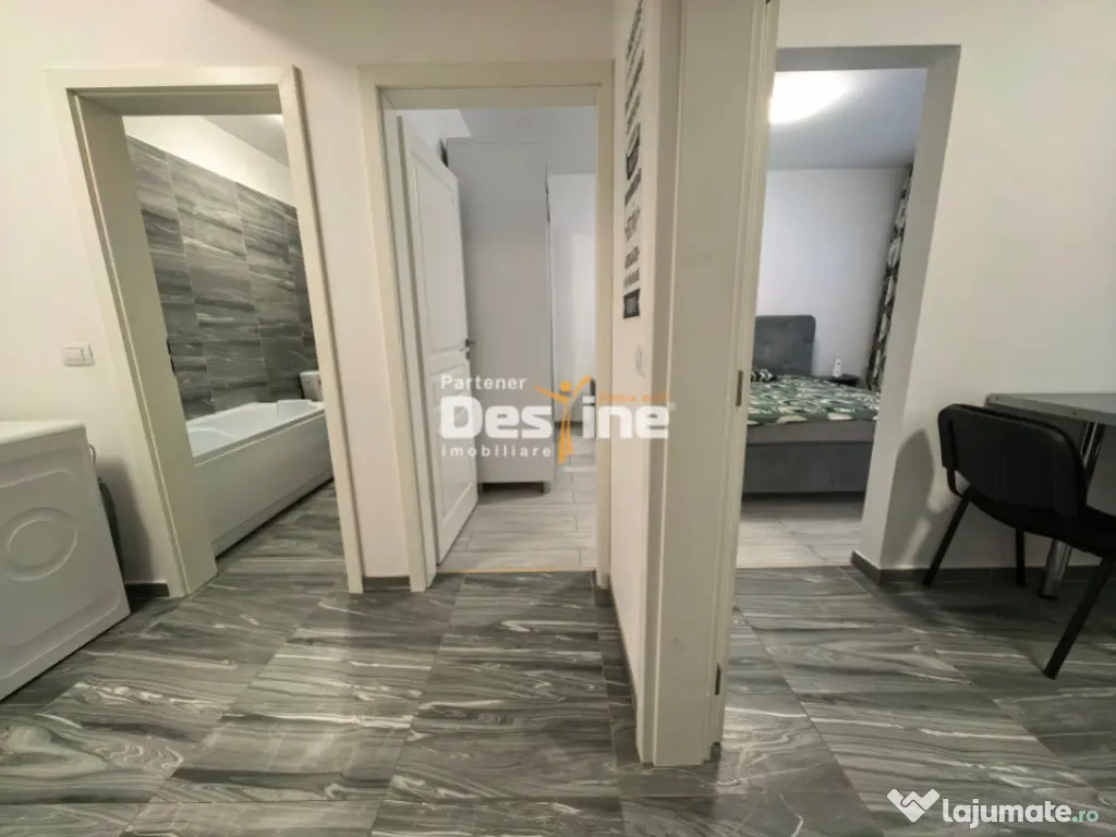 Apartament 1 camera 42 mp etaj 1 mobilat și utilat balcon P 