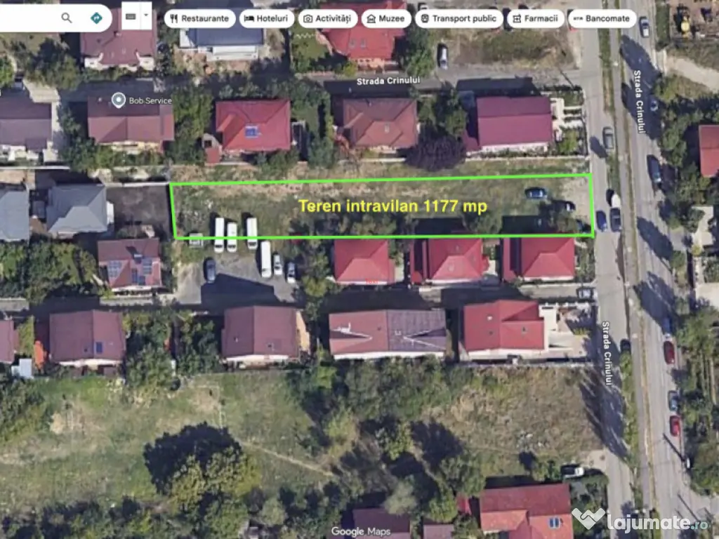 Teren pentru dezvoltare imobiliara Apeductului- Crinului 