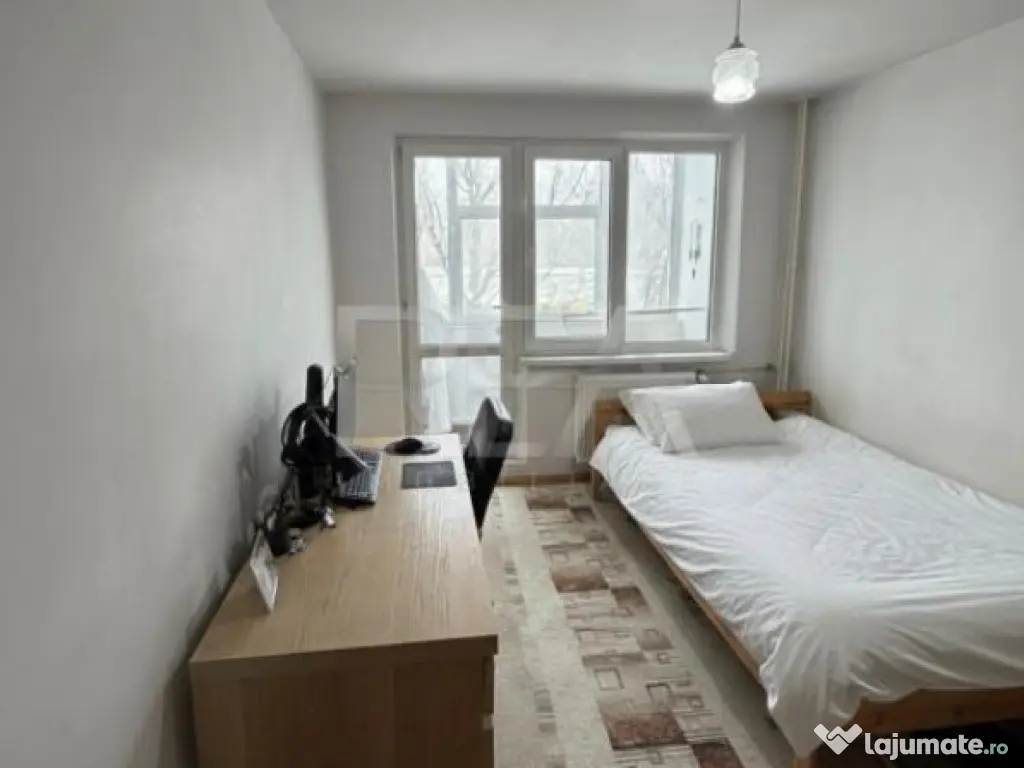 3 camere Titan, parcare, et. 2, an 1974, metrou, 62 mp 