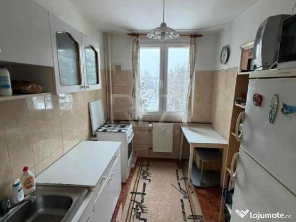 3 camere Titan, parcare, et. 2, an 1974, metrou, 62 mp 