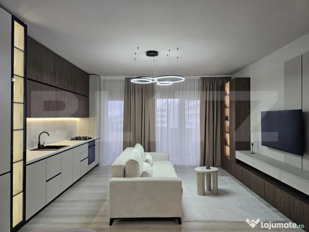 LUX Apartament 2 camere, 52 mp, etaj intermediar, garaj, zon 