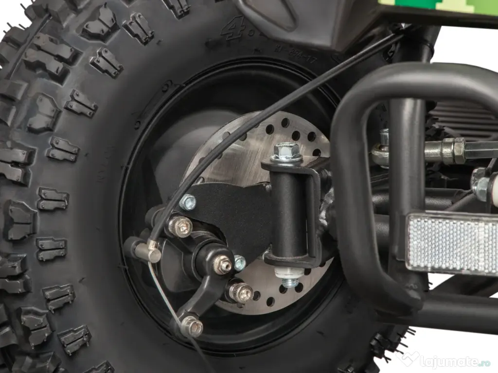 ATV electric NITRO E-QUAD Anaconda VX 800W cu baterie 36V 12Ah Lithium Green