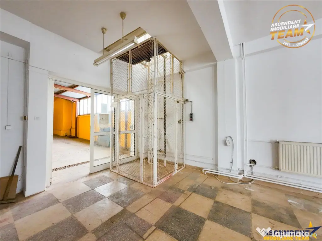 Imobil multifunctional, 566 mp utili, ideal productie, birou 