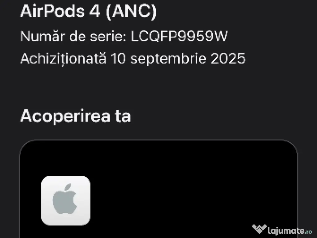 AirPods 4 Active Noise Cancelling