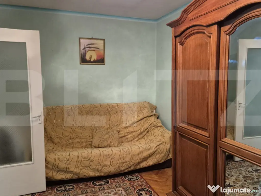 Apartament cu 2 camere, etaj intermediar, zona Centrala 