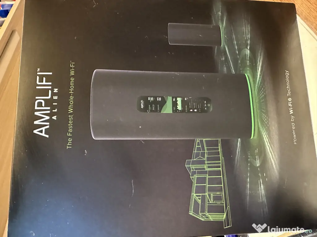 AmpliFi Alien Sistem Mesh Router Wi-Fi 6 Dual (Router + Acces Point) 