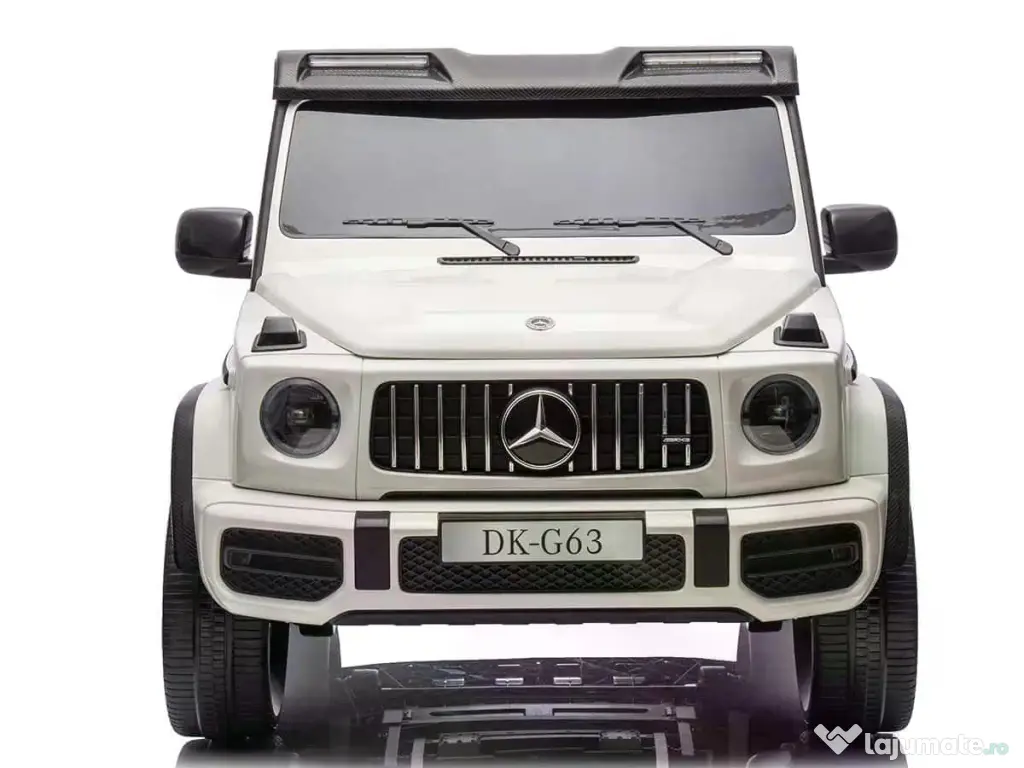 Masinuta electrica pt. 2 copii Mercedes G63, 4x 200W, 24V-14Ah White