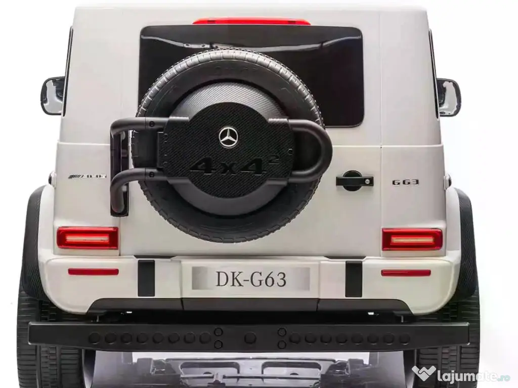 Masinuta electrica pt. 2 copii Mercedes G63, 4x 200W, 24V-14Ah White