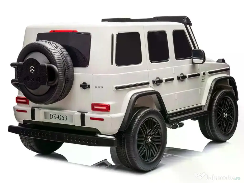 Masinuta electrica pt. 2 copii Mercedes G63, 4x 200W, 24V-14Ah White