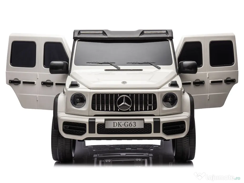 Masinuta electrica pt. 2 copii Mercedes G63, 4x 200W, 24V-14Ah White