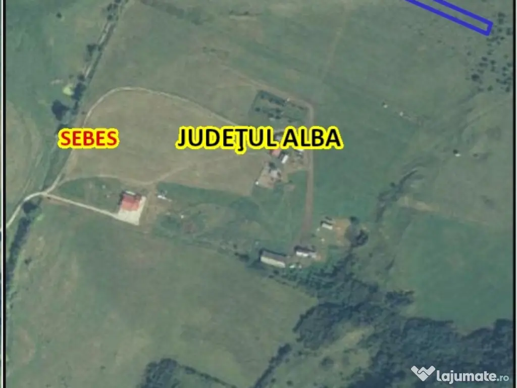 Teren 3900 mp Sebeș - Alba