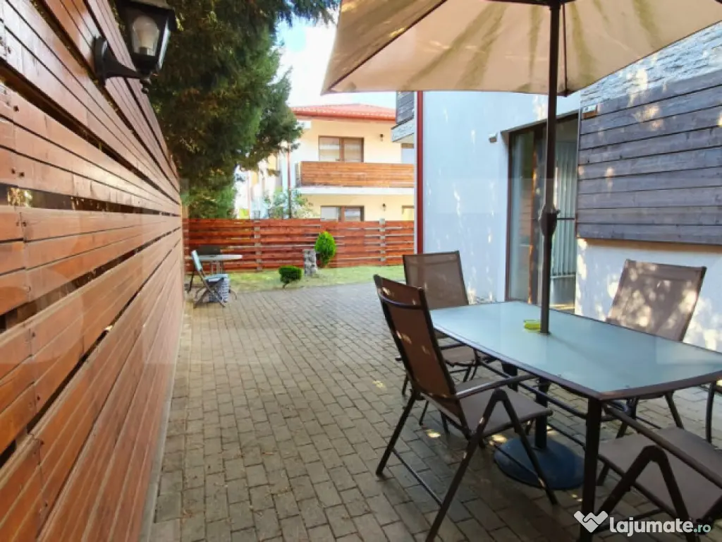 Apartament 2 camere cu curte privată și garaj subteran – 