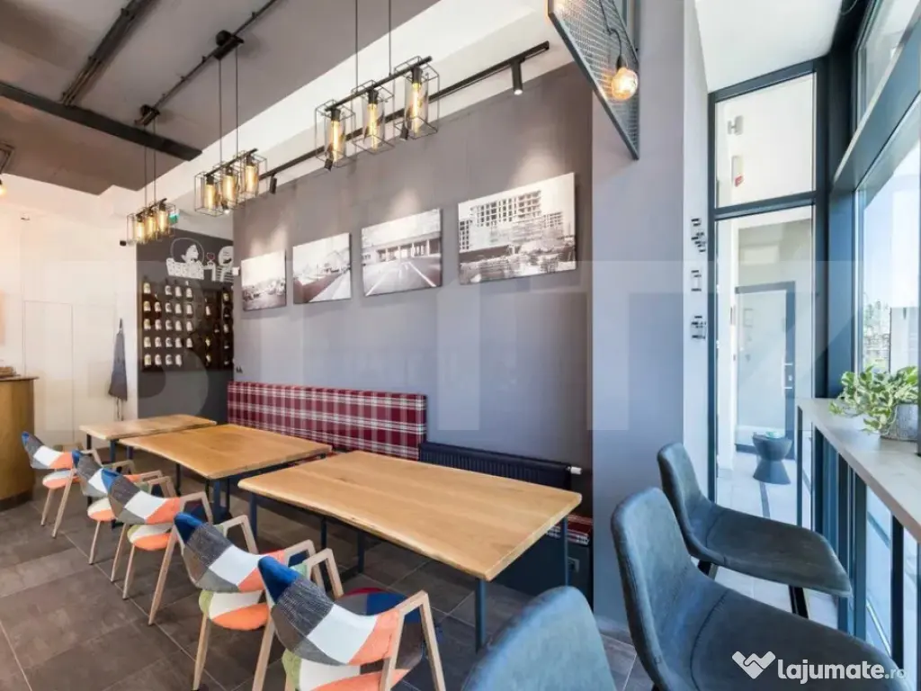 Spațiu comercial 55 mp | Cafenea complet amenajată | Cores 