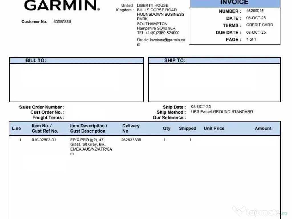 Garmin Epix Pro Gen 2 - Garantie Oct 2027 