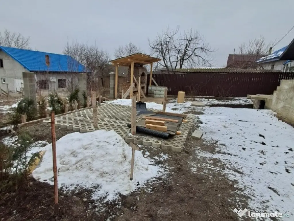 Casa plan parter, 3 camere, Horlesti-Rediu