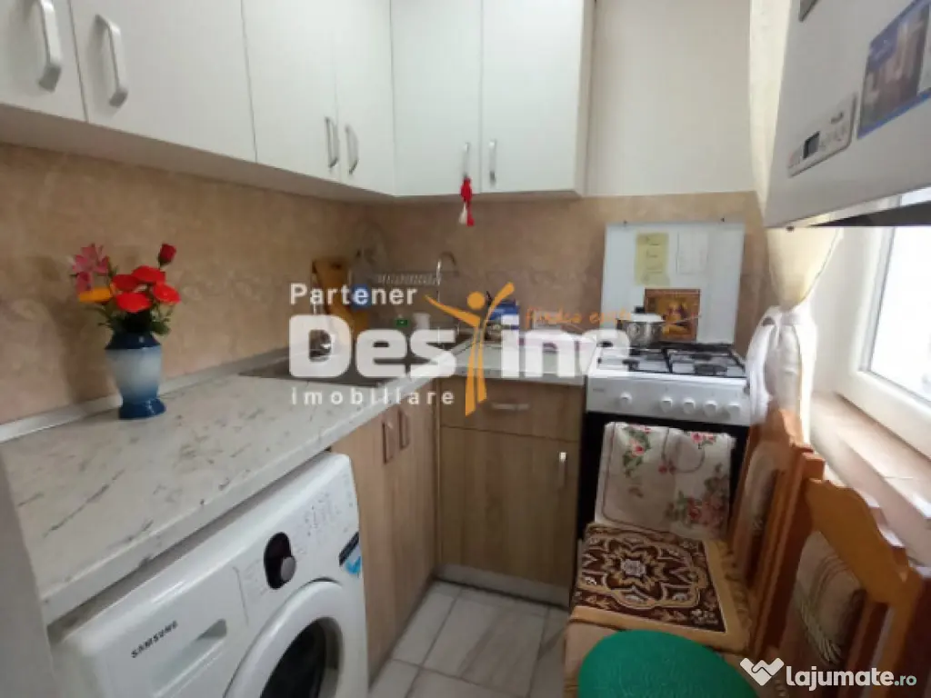 Apartament 2 camere 37 mp renovat mobilat utilat Tudor Vladi
