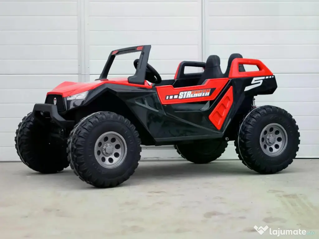 UTV electric pentru 4 copii, Kinderauto BJX1928 24V 14Ah , 500W Red 